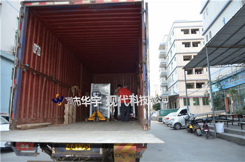 我司21號發(fā)貨浙江，為浙江某公司提供定制款恒溫恒濕戶外投影儀安裝柜(圖4)